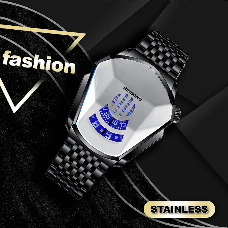 BowLift | Men's Diamond Style Quartz Watch