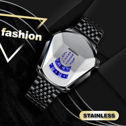 BowLift | Men's Diamond Style Quartz Watch