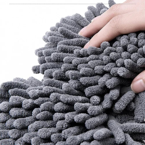 Retractable double-layered car wash brush