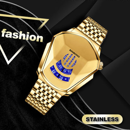 BowLift | Men's Diamond Style Quartz Watch