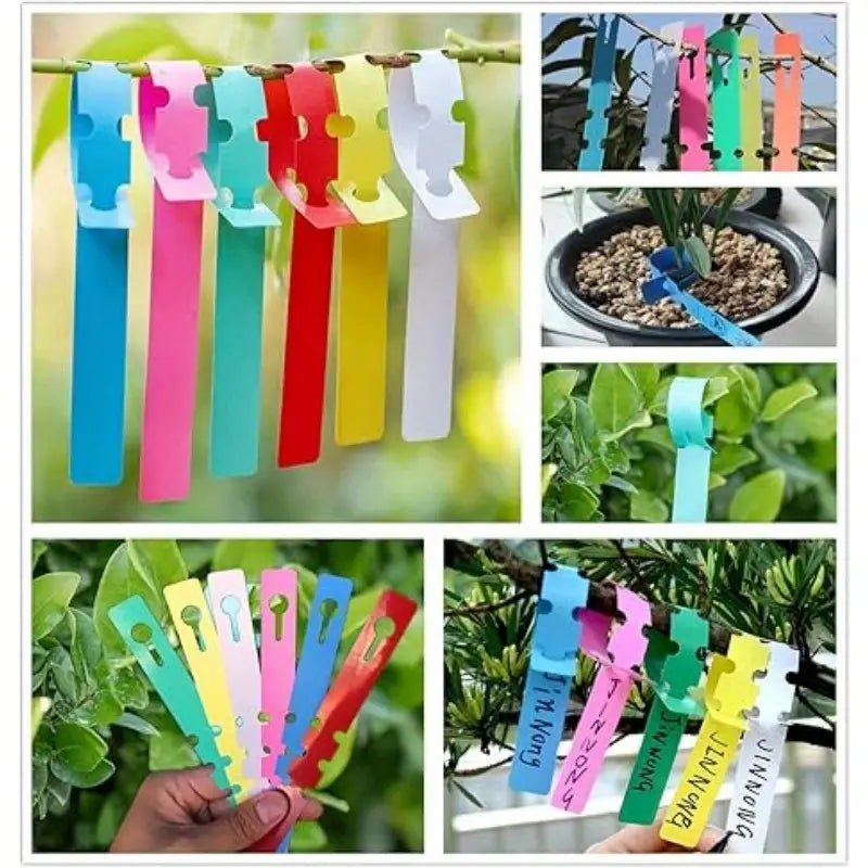 Skanto | Reusable Plastic Plant Labels for Garden and Tree Tagging