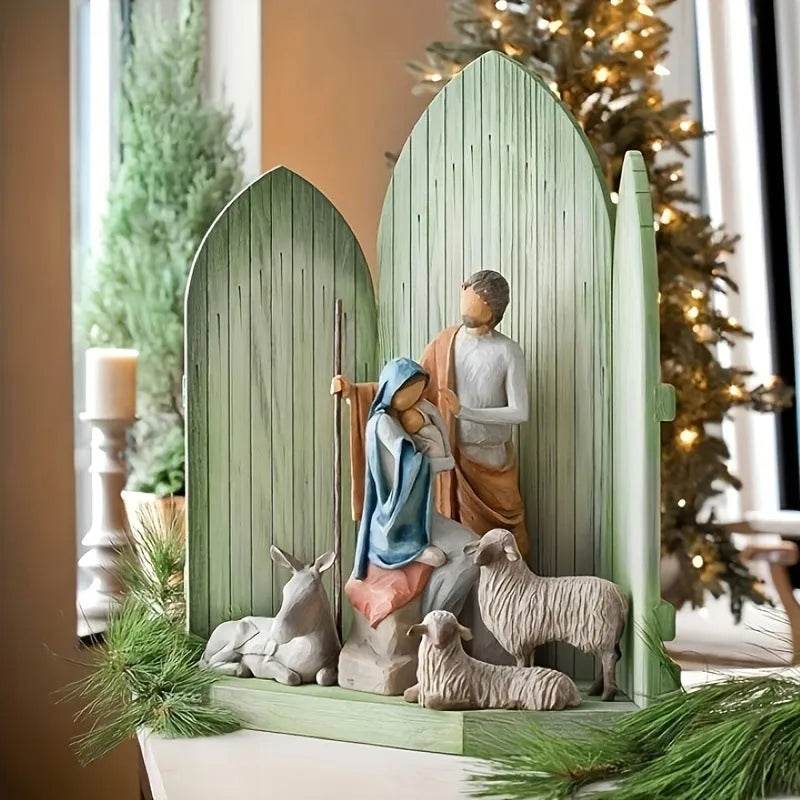 Skanto | Christmas Sculpture Hand-Painted Holiday Ornaments