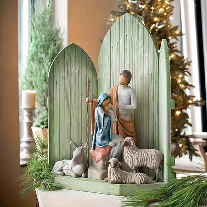 Skanto | Christmas Sculpture Hand-Painted Holiday Ornaments