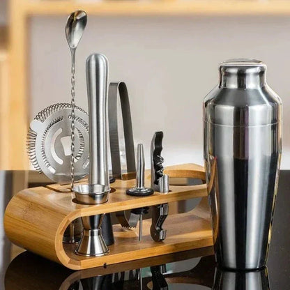 Skanto Metal Bar Set | Elegant Cocktail and Bartender Set | Perfect Drinks Easy to Make