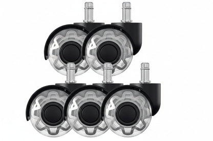 5 pieces office chair wheels swivel chair wheels 10mm x 22mm | Kalsten