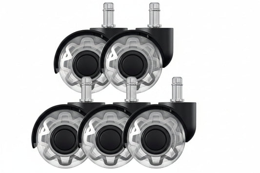 5 pieces office chair wheels swivel chair wheels 10mm x 22mm | Kalsten