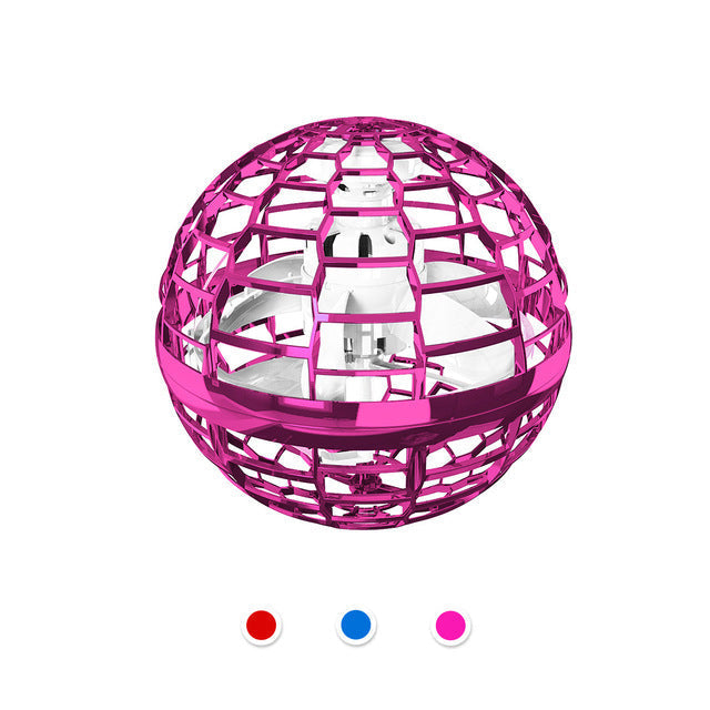 Flynova Pro Flying Ball Spin Toy Hand-controlled Drone Helicopter 360-degree Rotating Mini UFO with Light Kids Gifts