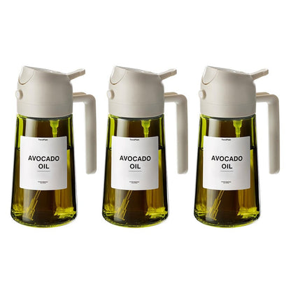 BowLift | 2-in-1 Glass Oil Sprayer and Dispenser