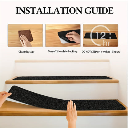 Anti-Slip Stair Strips – 10 Pack