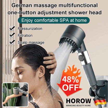 Skanto | PowerSpray Shower Head – Increased Pressure – Spa Experience