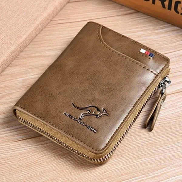 BowLift | Men's multifunctional RFID-blocking, waterproof and durable PU leather wallet for men