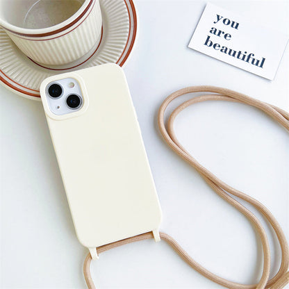 BowLift | Solid Silicone Lanyard Case for iPhone