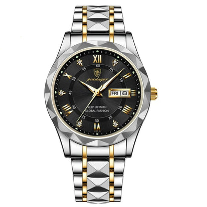 Skanto | 2023 Christmas Campaign Hot Sale Waterproof Top Brand Luxury Men's Watch with Luminescence
