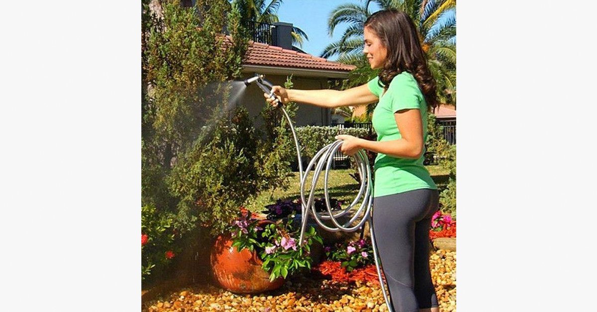 BowLift | Stainless Steel Garden Hose – The best friend for your lush green garden!