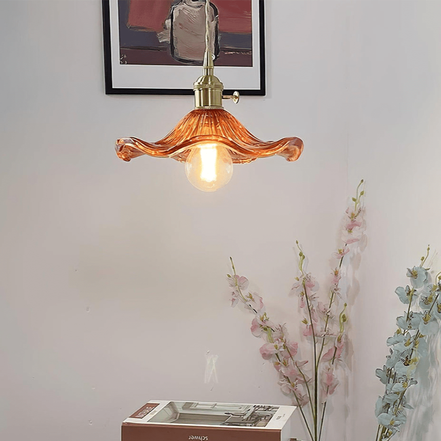 Stylish hibiscus flower lamp Bowlift