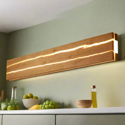 Skanto | Wall Lamp Made of Natural Wood Harmonious Lighting and Durable Construction