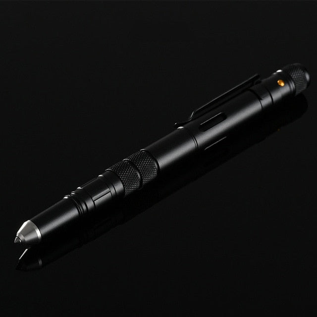 BowLift | Tactical Pen Flashlight Bottle Opener Emergency Glass Cutter