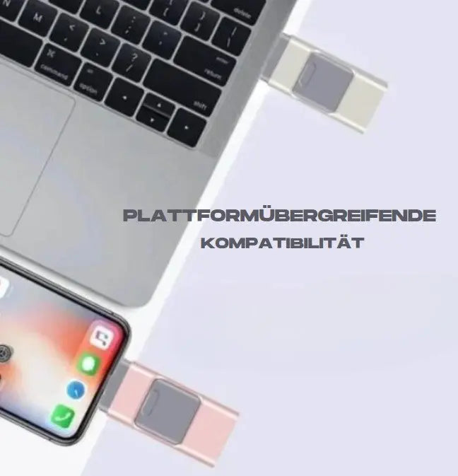 BowLift | 4-in-1-Flash-Drive – More storage space, no lost memories