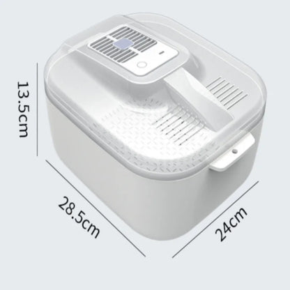 BowLift | Multifunctional Fruit and Vegetable Cleaning Box – Automatic Cleaner with Draining Basket & Storage Lid