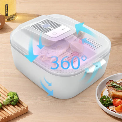 BowLift | Multifunctional Fruit and Vegetable Cleaning Box – Automatic Cleaner with Draining Basket & Storage Lid
