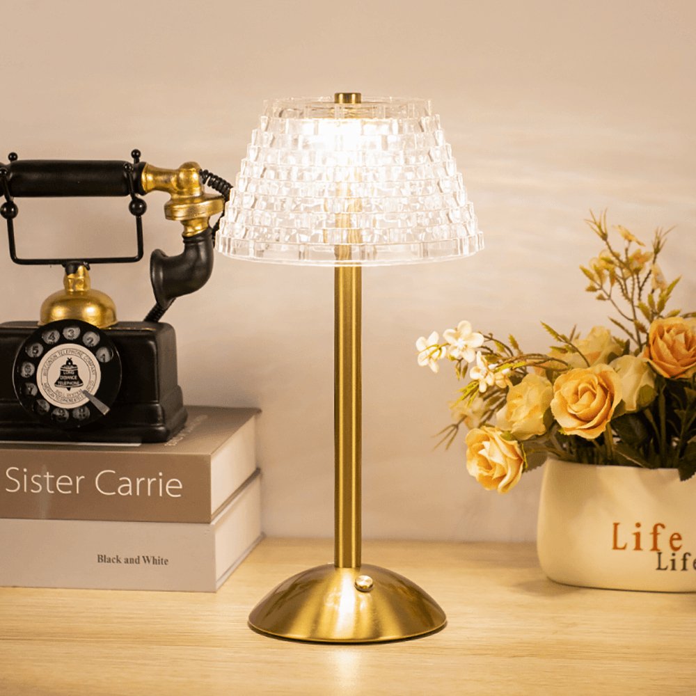 Brehn | AuraGlow Table Lamp - Rechargeable LED Lamp with Dimming Function