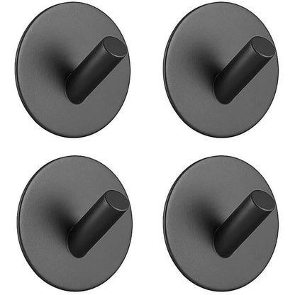 Skanto | 4-Pack: Heavy Duty Durable 304 Stainless Steel Wall Hooks