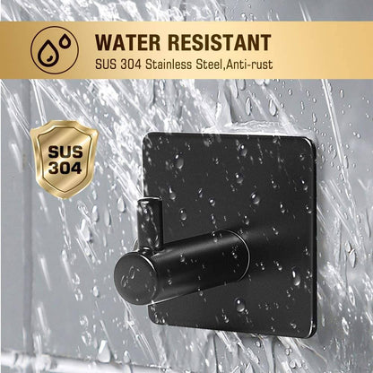 Skanto | 4-Pack: Heavy Duty Durable 304 Stainless Steel Wall Hooks