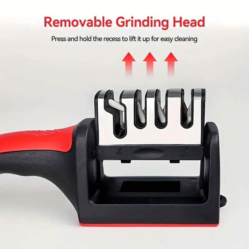BowLift | 4 Stage Professional Kitchen Knife Sharpener Tool