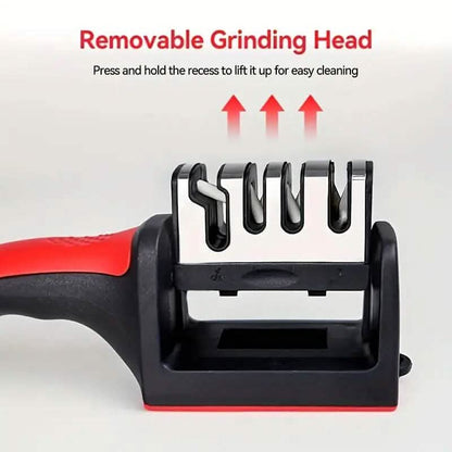 BowLift | 4 Stage Professional Kitchen Knife Sharpener Tool