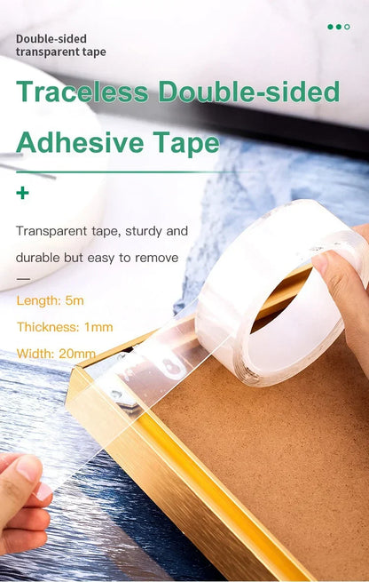 Brehn | Reusable double-sided, traceless adhesive tape