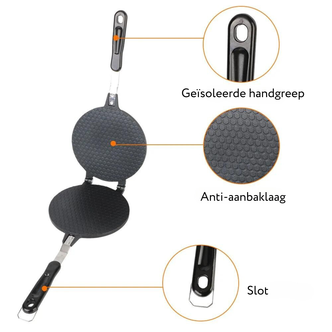 PerfectBake – Luxury Waffle Maker for Perfect Waffles Bowlift