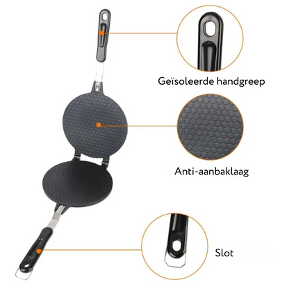 PerfectBake – Luxury Waffle Maker for Perfect Waffles Bowlift