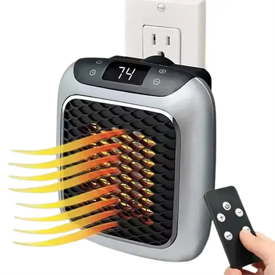 Skanto | Electric Ceramic Compact Room Heater with Timer and Safety