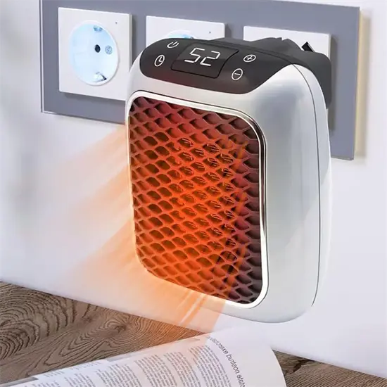 Skanto | Electric Ceramic Compact Room Heater with Timer and Safety