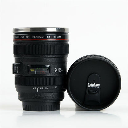 BowLift | 400ml Camera Lens Coffee Thermos