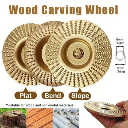 BowLift | Slope-Type Wood Carving Disc for Angle Grinder