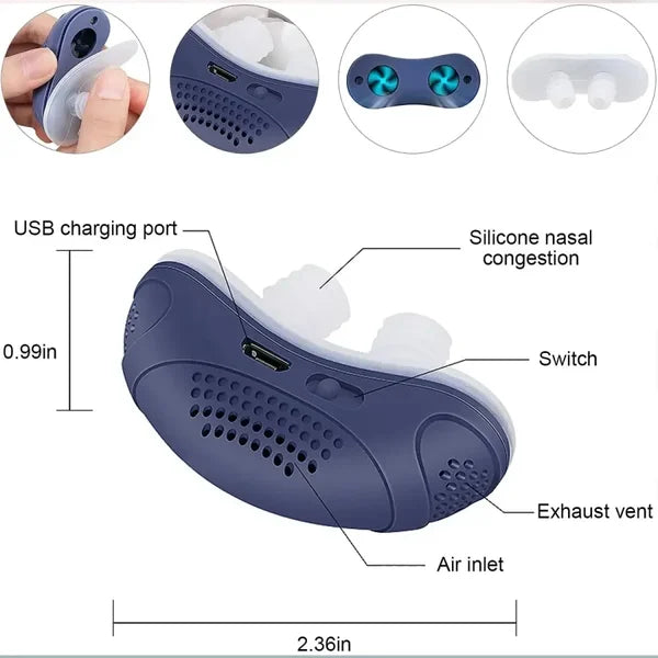Skanto | Sleepless, Mask-Free, Micro-CPAP Anti-Snoring