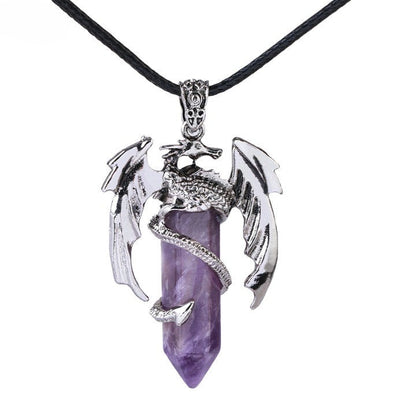Brehn | Bohemian Style Natural Mystical Gemstone Dragon Pendant