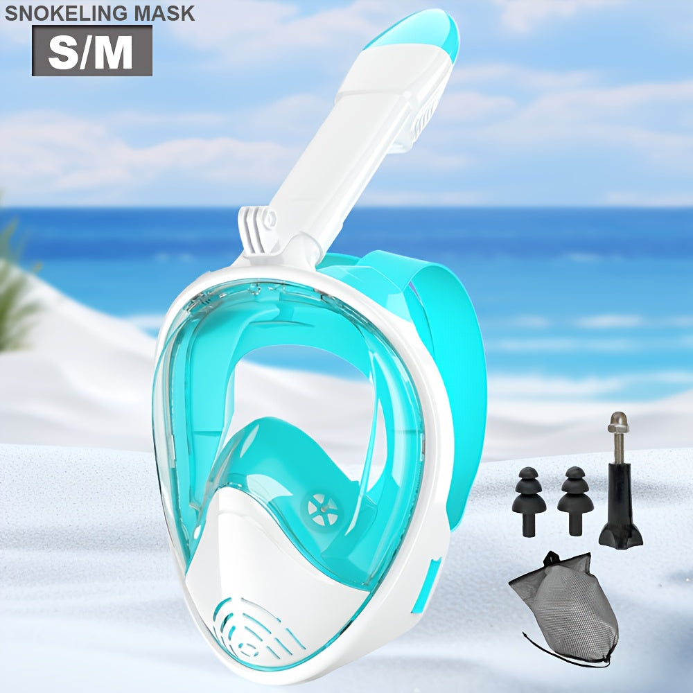 Full-face snorkel mask with 180° visibility | Bowlift