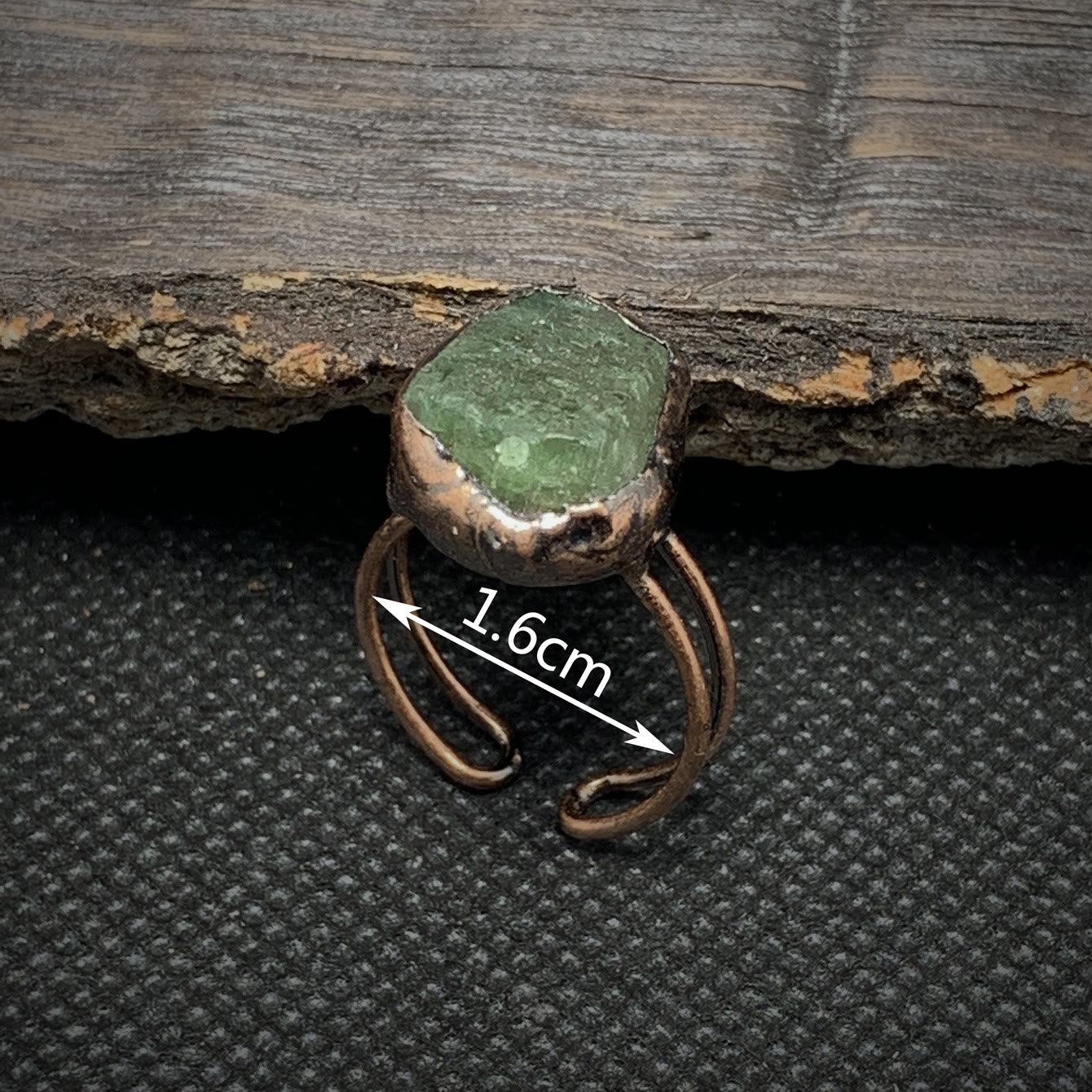 Skanto | Natural Raw Birthstone Ring - Selina