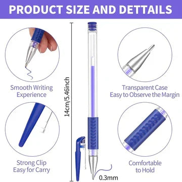 Skanto | Heat Erasable Fabric Marker Pens (16 pcs)