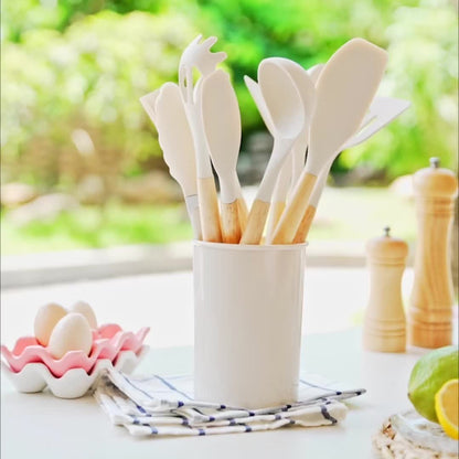 Skanto | SilicoWare – 12-Piece Silicone Kitchen Utensil Set