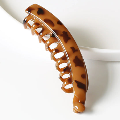 Large banana hair clips