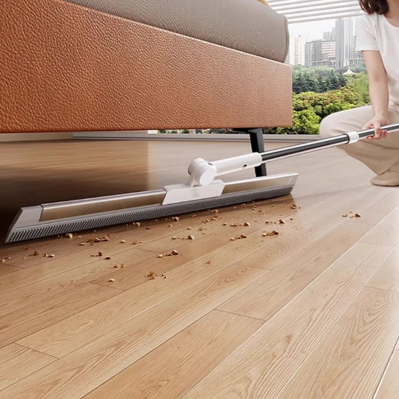 Floor wiper with rubber lip & TPE bristles | Brehn