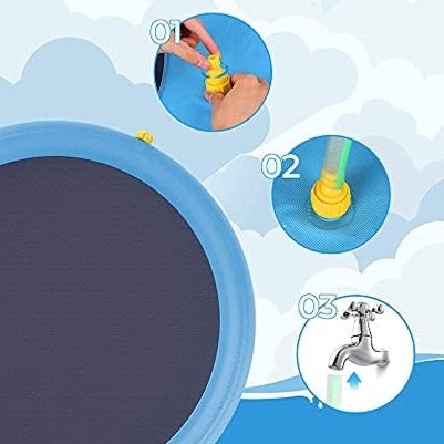 SplashPaws™ | Pet Sprinkler Mat