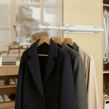 LuxHanger Valet Rod System for the Wardrobe | Bowlift