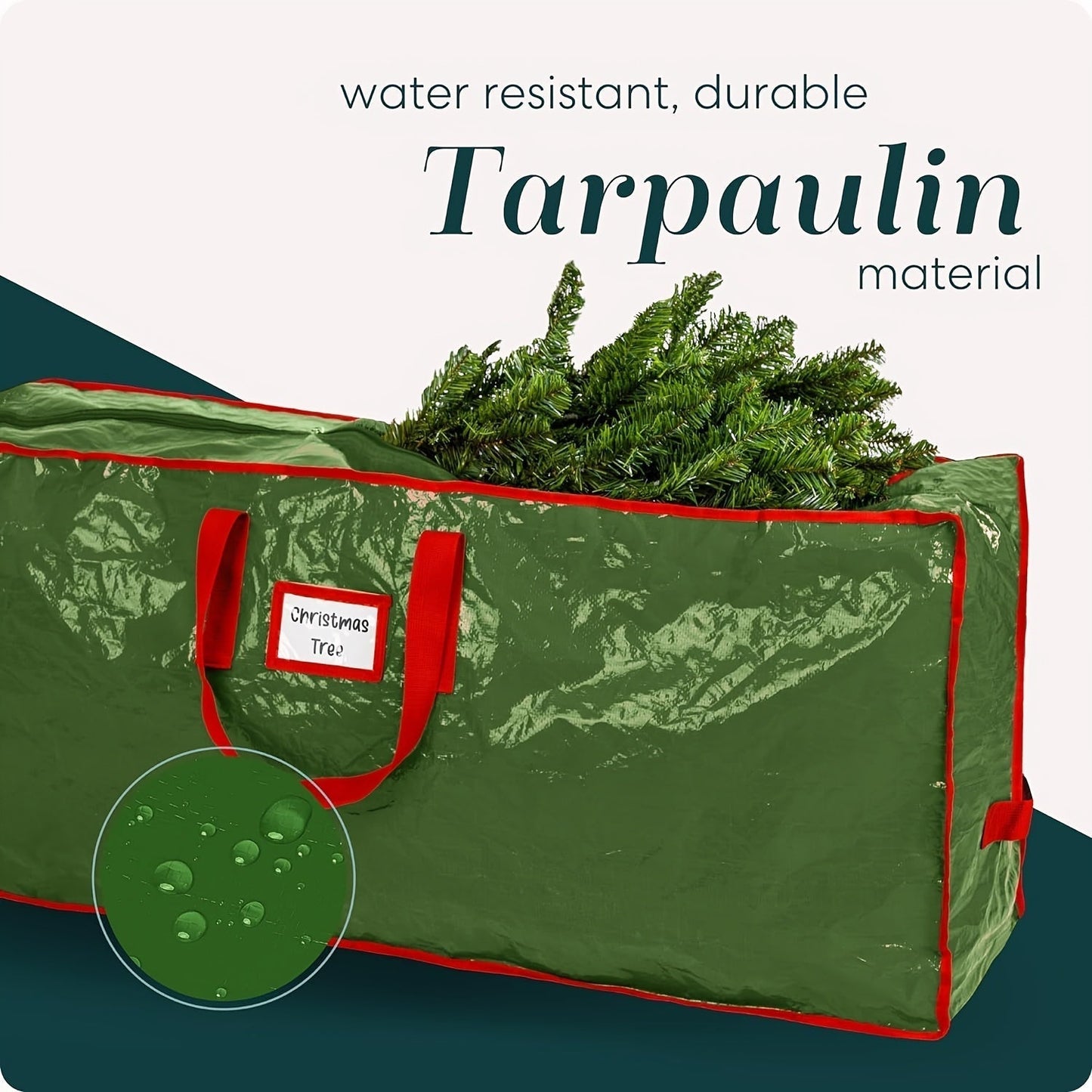 BowLift | Large Storage Bag for Artificial Christmas Trees – Waterproof and Durable Polyester Model TreeTote