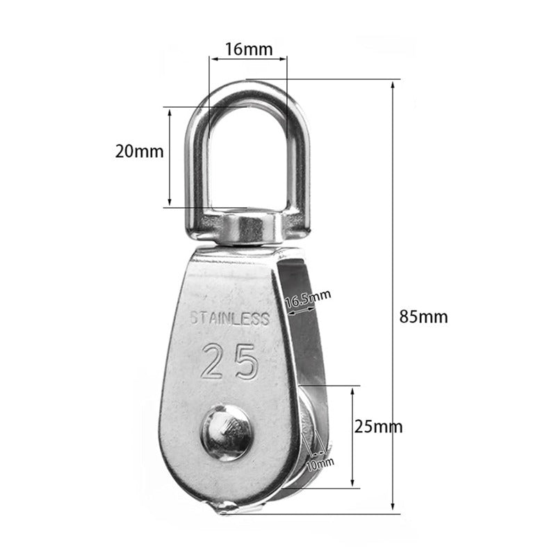BowLift | Stainless Steel Swivel Pulley