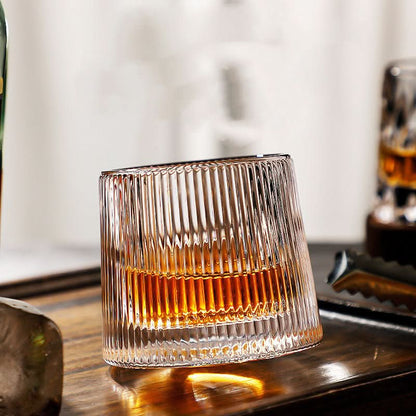 Skanto | Spinning Japanese Edo Whiskey Glass Set