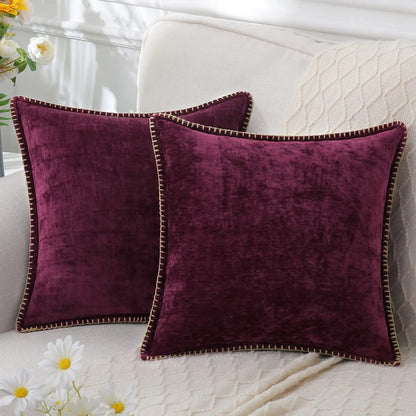 BowLift | Soft Chenille Velvet Throw Pillow Cover